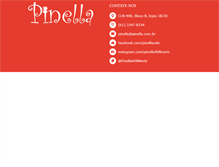 Tablet Screenshot of pinella.com.br